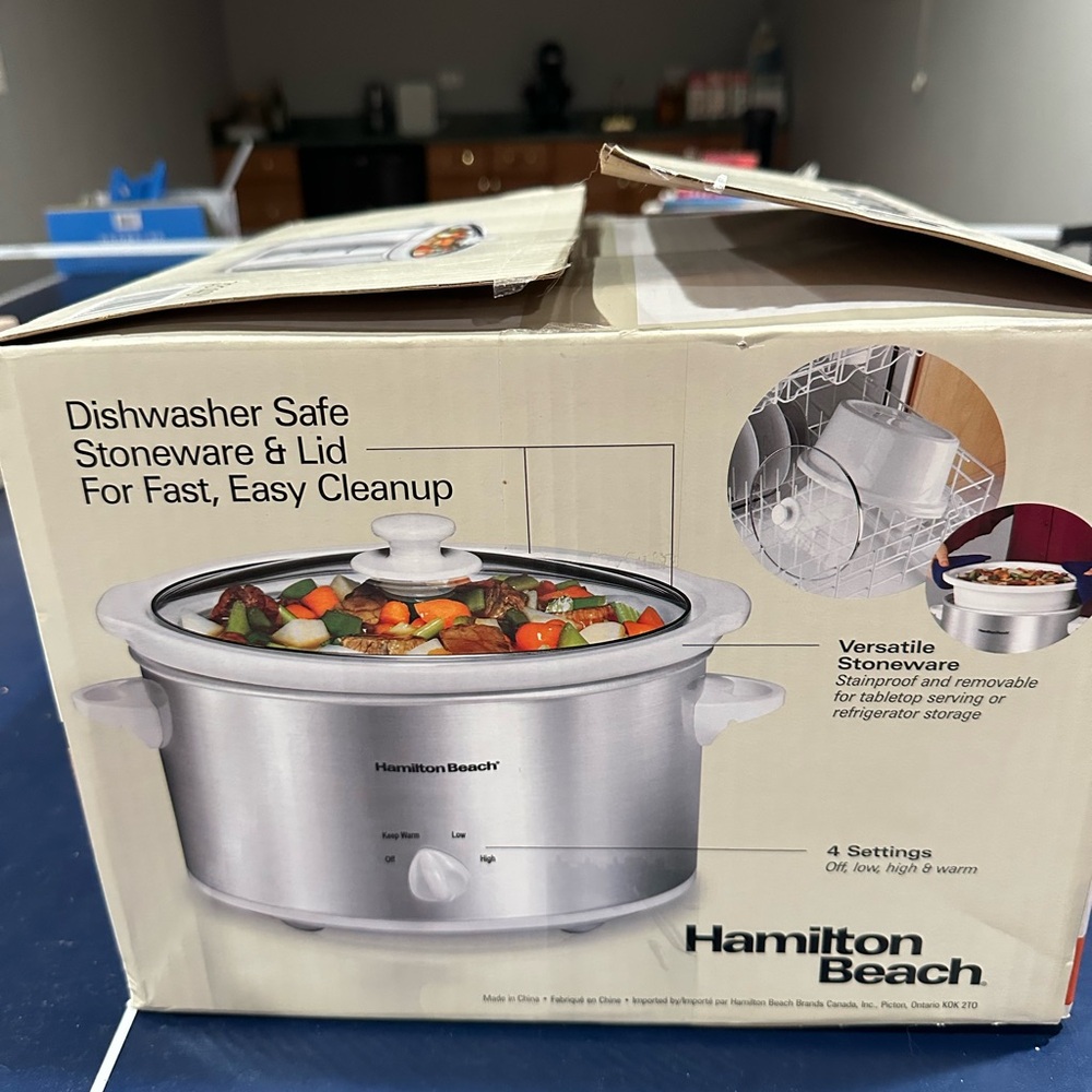 Hamilton Beach Stainless Steel Slow Cooker
